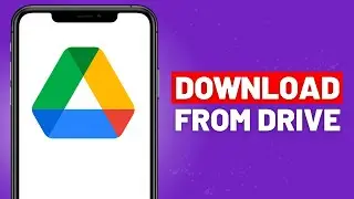 How to Download Files on Google Drive 2023 - Google Drive Tutorial