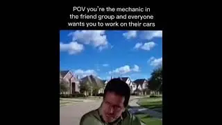 Are you the mechanic of the friend group?? #cars #carmemes #projectcars #mechanic #sportscar