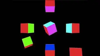 Cubes PyOpenGL demo