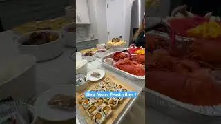 Showing off the table for our family party!#happynewyear #celebration #grateful #happy #shortvideo