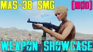 Fallout 4: Демонстрация оружия: пистолет-пулемёт MAS-38 (модификация)