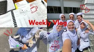 Nursing Diaries #6 : Weekly vlog, final semester, all nighter, exam & OSCE, trips w friends 📚💤