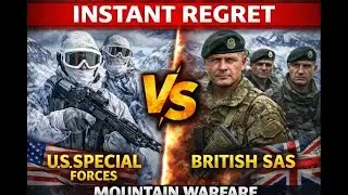 US Special Forces Met British SAS in the Mountains - INSTANT REGRET 😱