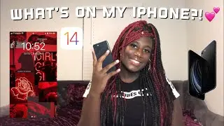 WHAT’S ON MY IPHONE SE 2020 ! * iOS 14 UPDATE *