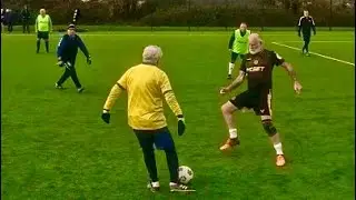 29 Jan 2025: Deadly Doug with a devastating double, one top corner, one bottom corner; 2-0 Black