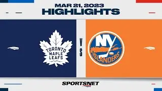NHL Highlights | Maple Leafs vs. Islanders - March 21, 2023