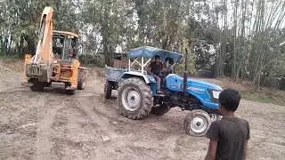 JCB cotton video, JCB Trector cartoon character