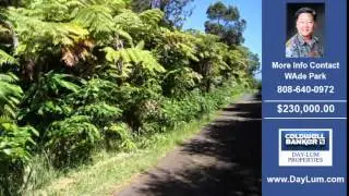 Land For Sale Puna HI Real Estate on 5.00 Acres-Acres $230000.00 Puna HI WAde Park
