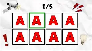 SAY THE WORD ON BEAT. Rhythm Challenge. Five levels. Part 41.