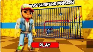 Subhway surfers  prison run escape || OBBY ROBLOX || walkthrough no death 4k #roblox #obby