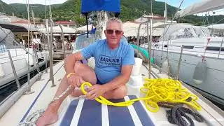 How to tie the sheet bend a simple explanation. 4th in Ben's 5 essential knots!