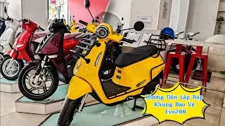 Cách Lắp Khung Bảo Vệ | Ba Ga Cho Xe Vinfast Evo200 - Đồ Chơi Xe Vinfast