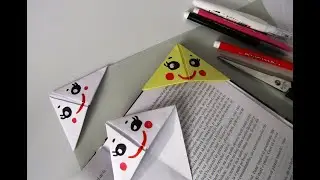 Semne de carte, origami ușor/Bookmarks, light origami.