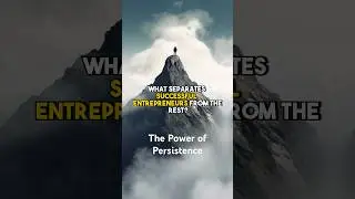 The Power of Persistence 💪🔑 #entrepreneur #success #motivation #persistence
