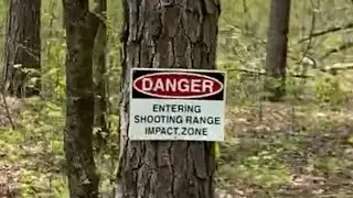 Oops 😬/ DANGER:Entering Shooting Range Impact Zone! On horseback 🥴