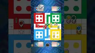 Ludo king Gameplay vs computer 4 players