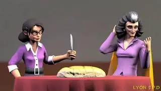 More TF2 characters eat Bread(но моя озвучка)