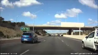 Kwinana Freeway - September 2013