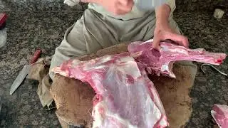 #beef chest and chop #cutting #skill