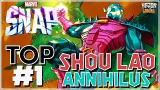😈 ANNIHILUS + SHOU LAO ES EL MEJOR MAZO DE LA SEMANA 🐉 MARVEL SNAP