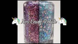 Live Swatch - Nvr Enuff Polish - Mary's Magical Confections & Royal Realness