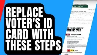 Replace your Voter's ID card with ease using the Shortcode provided by EC Ghana.