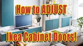 How to Adjust Ikea Cabinet Doors