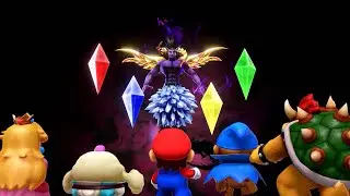 Super Mario RPG (2023) - Culex 3D Boss Fight (Secret Final Fantasy Boss)