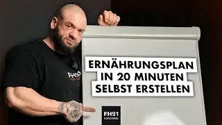 So baust du dir einen Ernährungsplan, der WIRKLICH funktioniert