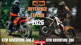 KTM Adventure 390 Vs Adventure 390 X 