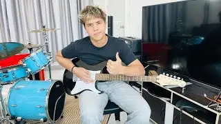 Finnley practice to use Palm Muting on the riff of crazy train song
