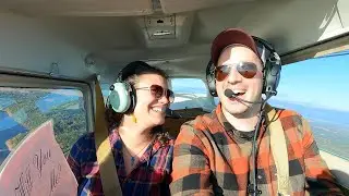 Airplane Proposal - Johnny & Sherah