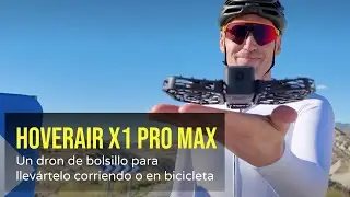 Ciclismo y running con el HOVERAir X1 Pro Max! 