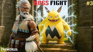 I Caught Grizzbolt! Boss Pal Capture | Palworld EP 3 | Capturing Boss Grizzbolt | Palworld EP 3 |