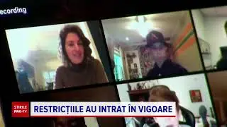 Rom&acirc;nia a intrat &icirc;n carantină parțială pentru o lună. Petrecerile sunt interzise