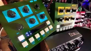 Oto Machines Bim & Bam Delay and Reverb Ambient Guitar Noodling