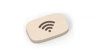 The Porter NFC wooden drive takes users to their Wi-Fi network without the need for their SSID.