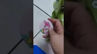 magnet button fridge #smallbusiness #2025 #shortvideo #buttonmaker #sanrio