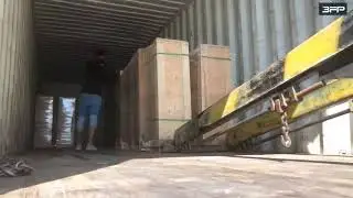 How we loading and shipping our stone product?