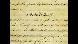 The Civil War: Origins of the 14th Amendment Preview