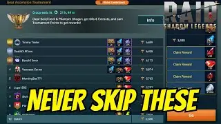 THESE F2P EVENTS WILL CHANGE YOUR ACCOUNT | RAID Shadow Legends | RSL