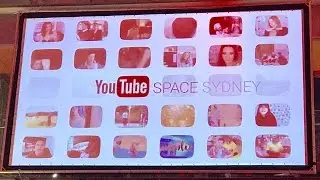 YouTube Spaces Pop-Up Sydney Launch | Tom Thum | Tina Yong Gold Play Button | AFTRS | Google AUS/NZ
