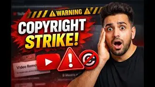 Youtube per copyright strike kyun aata hai Videos in 2026 ! #copyrightfree  #strike  #monotization