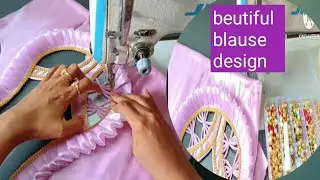 New styless blause design 🤩(backless blouse design cating and stitching) #womensfashion full video 
