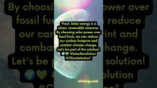 #SolarRevolution ☀️☀️