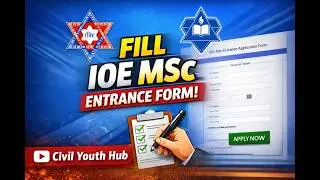 IOE MSc Entrance Form Fill Up 2026 | Step-by-Step Guide (TU) | Master Pulchowk Campus Admission Form