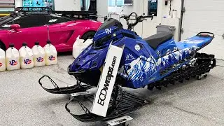 Completely Transforming my Polaris Snowmobile