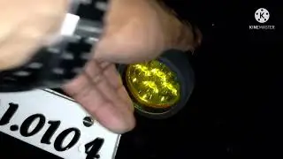 HJG fog Lights L6X Cree 6 LED 60 watt & HJG Mini Drive Review #FogLights#HJG#Iron883 #harleydavidson