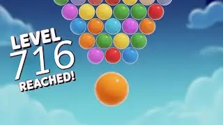 🔥 Bubble Shooter Classic Pop 🟢 Level 716&ndash; Step-by-Step Guide to Victory 🎯 Bubble Shooter Game Play