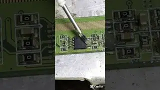LED TV Display Repair | IC Replacement  #shortvideo #shortsfeed #repair #electronics